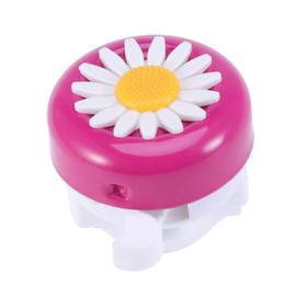 1pc Bicycle Bell Bike Accessories Chrysanthemum Bike Bell Funny Bell Bicycle Horns for Kids Sunflower Style Bell Handle Bar Bell Bike Bells for Adults Riding Daisy White Child