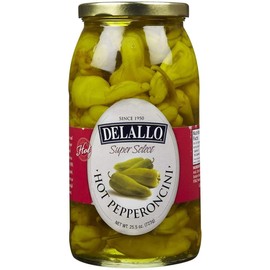 Delallo Hot Pepperoncini (6x25.5Oz )