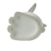 SKL Home Easter Bunny Soap Dispenser, White