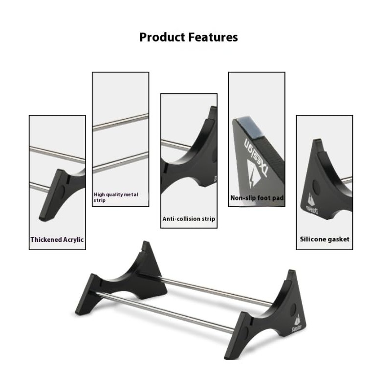 JBL Flip7/6/5/4 Bluetooth Sound Compatible Speaker Stand Holder Transparent Show
