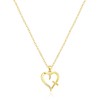 Feskive Gold Necklace for Women 18k Real Gold Silver Plated