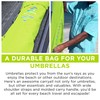 Beach Umbrella Bag beachBUB ™ (Umbrella not included) (Lime Lounger