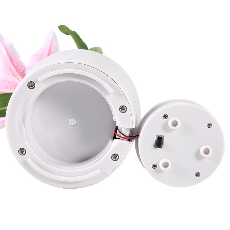 Solar LED Artificial Lily Lamp Simulation Bonsai Decor Flower Light
