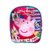 PeppaPig Rainy Days Children's Character Premium Backpack School Bag w