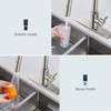 FORIOUS Kitchen Faucet with Soap Dispenser, Kitchen Faucet with Pull