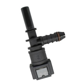 SPORTARC 10pcs Quick Connector, 7.89 ID6 Female Car Fuel Line Hose Quick Release Connector Bundy Tee Fitting