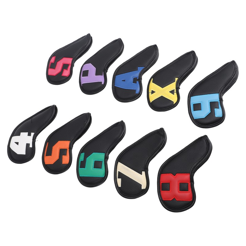 PU Golf Club Head Cover Golf Iron Club Head Covers