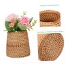 NOLITOY 1pc Woven Pen Holder Organizer Creative Sundries Storage Basket