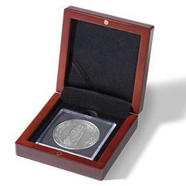Small coin box VOLTERRA, for 1 QUADRUM XL resp. 1 coin holders XL (67 x 67 mm)