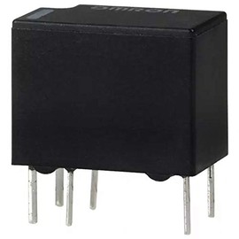Omron G5V-1-DC5 Electromechanical Relay, Single Pole Double Throw, 1A, 5V, 167 Ohm Through Hole, 0.4" H x 0.5" L x 0.3" W (Pack of 2)