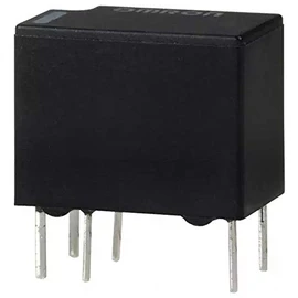 Omron G5V-1-DC5 Electromechanical Relay, Single Pole Double Throw, 1A, 5V, 167 Ohm Through Hole, 0.4" H x 0.5" L x 0.3" W (Pack of 2)