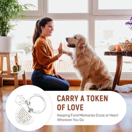 Moodmoon Pet Memorial Gifts for Dogs,Loss of Dog Sympathy Gift,Dog Memorial Stone,Dog Passing Away Bereavement Remembrance Gift Basket for Friends Family(Heart)