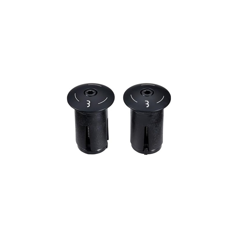 BBB Cycling Handlebar End Caps - ScrewOn Aluminium - Robust