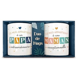 Duo Mugs Papa Mama
