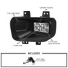 Spec-D Tuning Clear Bumper Driving Fog Lights + Bulbs Compatible