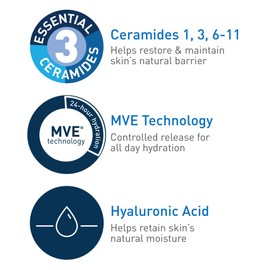 CeraVe Moisturizing Cream, Body Cream for Dry Skin, 16 Ounce, 16 Ounces