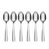 Oneida Nocha Everyday Flatware Cocktail Spoons, Set of 6 18/0