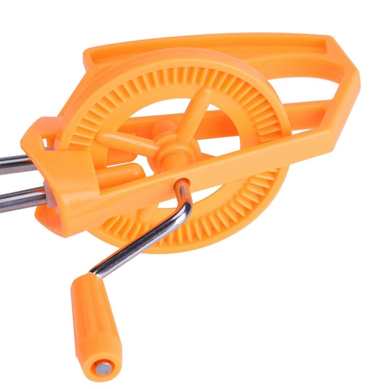 Egg Beater,Rotary Hand Whip Whisk Stainless Steel Egg Beater Mixer