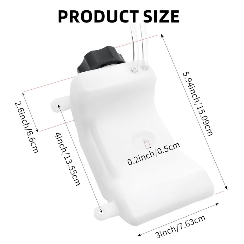 308675001, 308675035 and 308675021 Trimmer Fuel Tank Assembly for Ryobi,