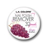 L.A. COLORS Nail Polish Remover, Grape Scent CNR963