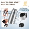 Vucchini - Botella dispensadora de aceite de cocina con tapa