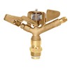 1" Brass Impulse Sprinkler/Aspersor de Impulso de Latón de 1"