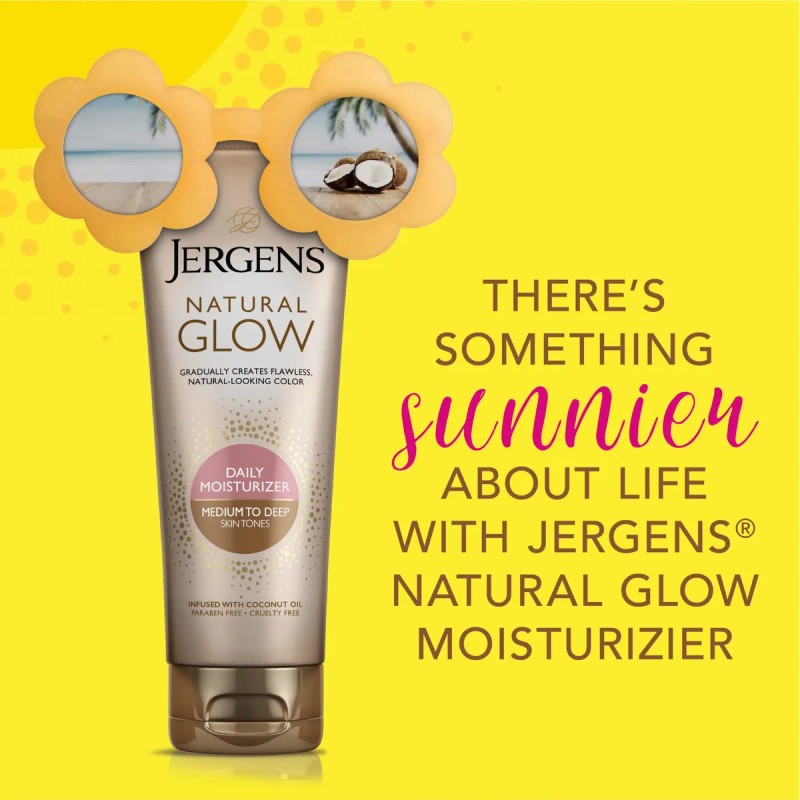 Loción Autobronceadora Jergens Natural Glow Daily 220 Ml