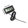 Fasizi Digital LCD Thermometer Temperature Monitor with External Probe For
