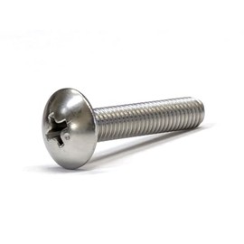 [M5x25] Stainless Steel Truss Head Machine Screws (10 pcs)