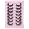 Onlyall Wispy Lashes Natural Flared False Eyelashes Fake Lashes WD-8