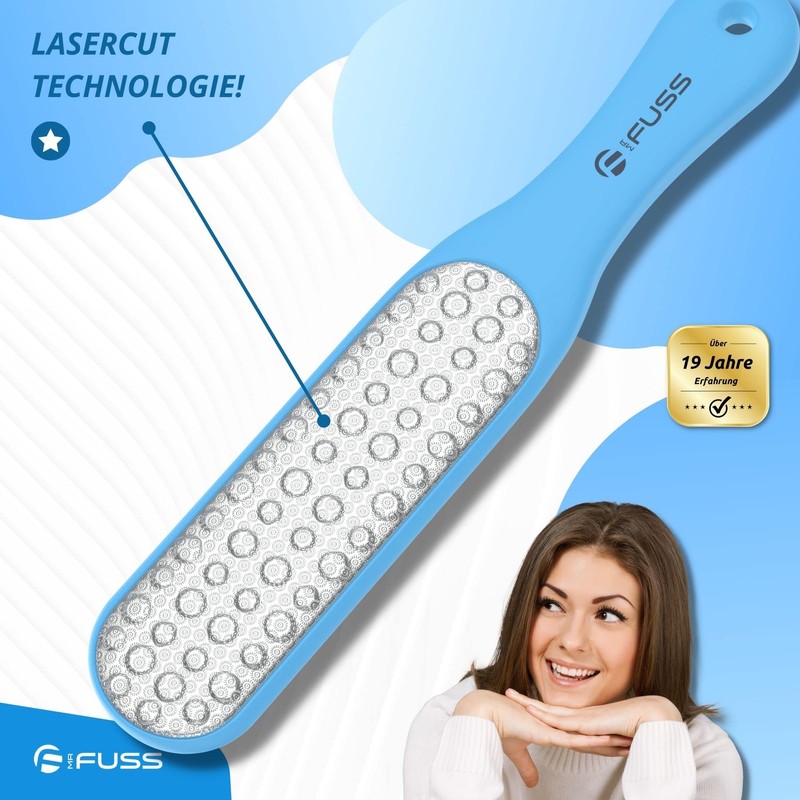 Mr. Fuss® Laser callus rasp - callus removal with callus