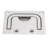 76mm Flush Pull Handle Square 316 Stainless Steel Polishing Lifting