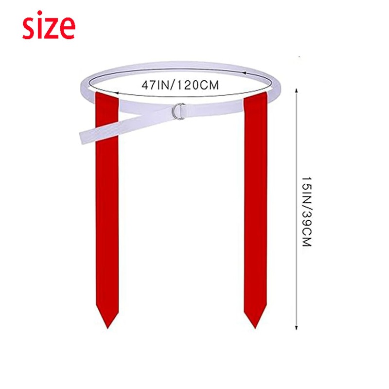 Roczential 5PCS Rugby Training Flag Football Kit Small Football Flag