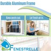 Fenestrelle Expandable Window Screen – 10″ H × 19″–36″ W