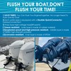 SWIFTFLUSHER Twin Outboard Quick Connect Flush kit for Yamaha &