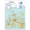 Moomin [Flake Sticker] Mini Deco Collage Sticker Nordic