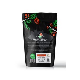 Black Tucano Specialty Coffee -Brazilian Whole Bean Medium Roast Coffee - Premium Blend Whole Bean Coffee - 8.8 Ounces 250 Gr
