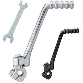 Amavoler Kick Starter Lever 13mm Aftermarket Accessory Fit for 50cc 70cc 90cc 110cc 125cc Engine Pit Dirt Bike Motorcycle Lifan YX SSR XR50 CRF50 Thumpstar Atomik Chinese Pit Dirt Bike. (Silver)