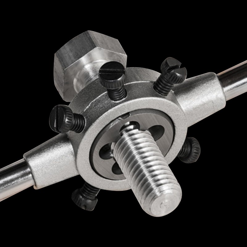 sourcing map 38mm x 14mm Die Stock Handle Wrench for