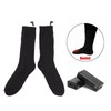 Heated Socks Battery Powered Soft Warm Breathable Elastic Electric Heating