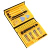 38 in 1 White Bit Screwdriver Socket Set High Hardness