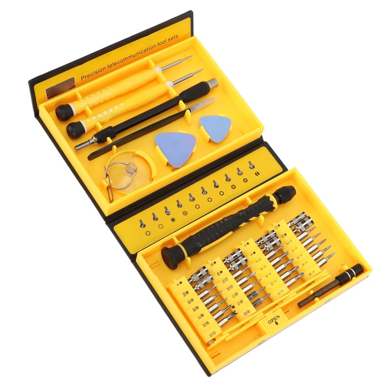 38 in 1 White Bit Screwdriver Socket Set High Hardness