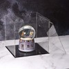sourcing map Acrylic Clear Display Case Box Dustproof Protection Showcase