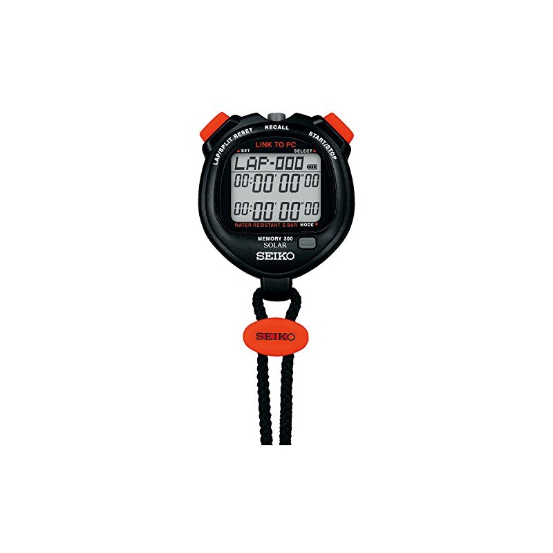 Seiko SVAJ701 Data Communication Solar Stopwatch Block Memory