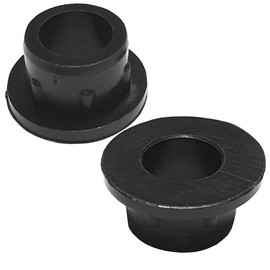 Wheelbarrow Wheel Axle Reducing Bush Spacer Reducer Inserts shaft bore 1 inch to 16mm for Wheelbarrows sack truck trolley cart - 25mm To 16mm (2 Pack)
