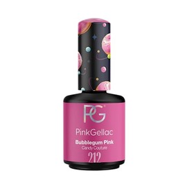 Pink Gellac UV Gel Nagellack - 212 Bubblegum Pink 15 ml - Gel Lack Rosa - Lang Anhaltender Gellack UV - Einfache Entfernung Shellac Nagellack - Nail Gel Polish - UV Nagellack Made in Holland