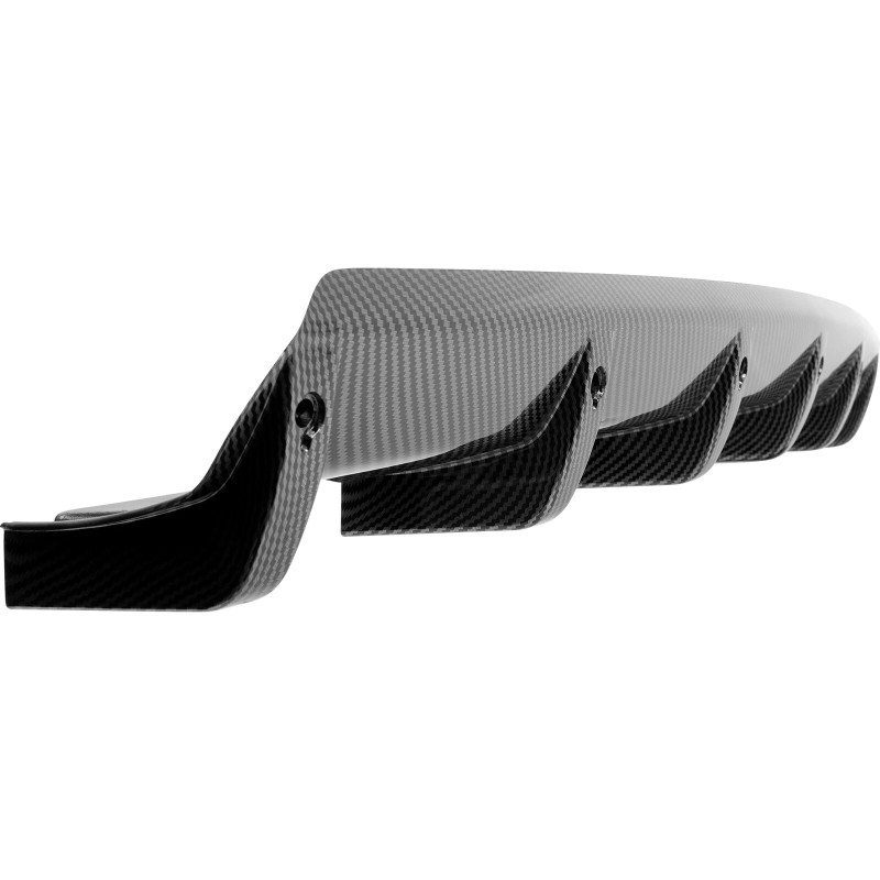 JMTBNO Rear Bumper Diffuser Lip Splitter Shark Fin Carbon For