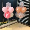 Mr.Gadget's Solutions Mr.Gadget's Solutions 2-Piece Transparent Plastic Balloon Stand Kit