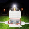 COOLWEST Waterproof Junction Box Outdoor - White