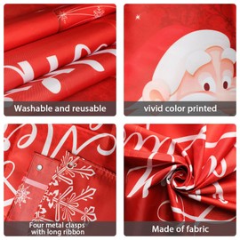 Santa Claus Door Cover Decorations Xmas Hanging Wall Decoration Sign Front Door or Indoor Home Decor for Merry Christmas balls Party Supplies